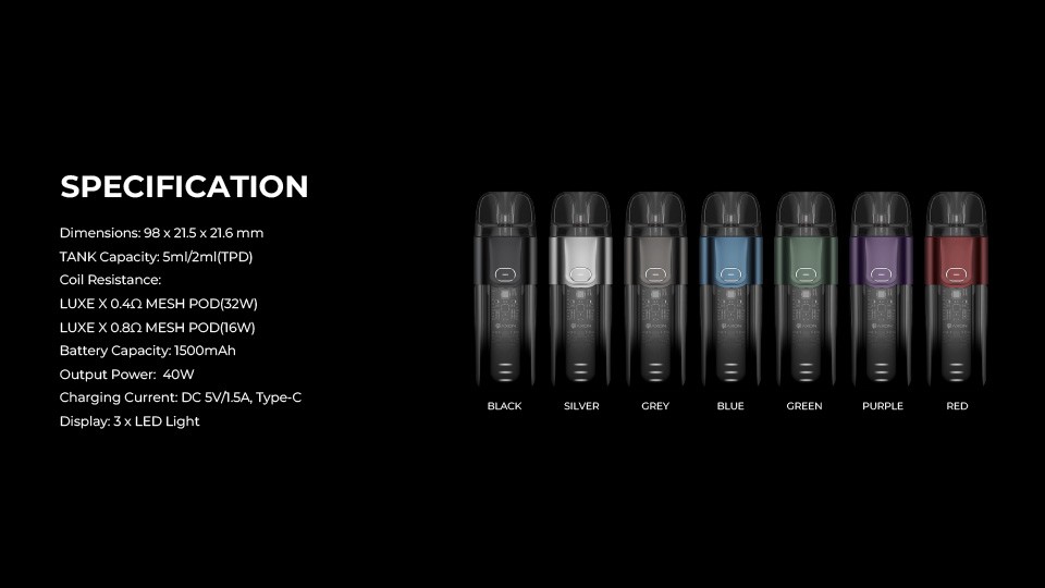 POD LUXE X DE VAPORESSO