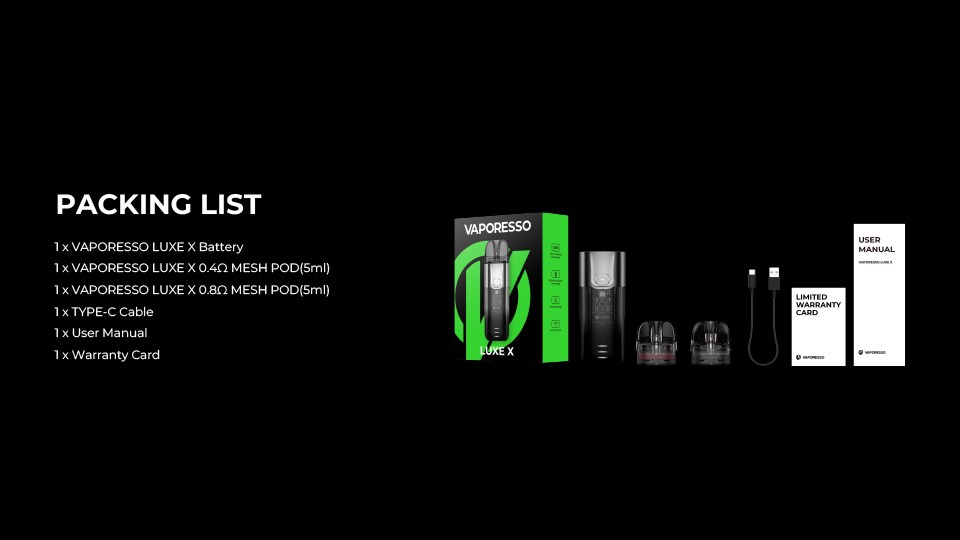 POD LUXE X DE VAPORESSO