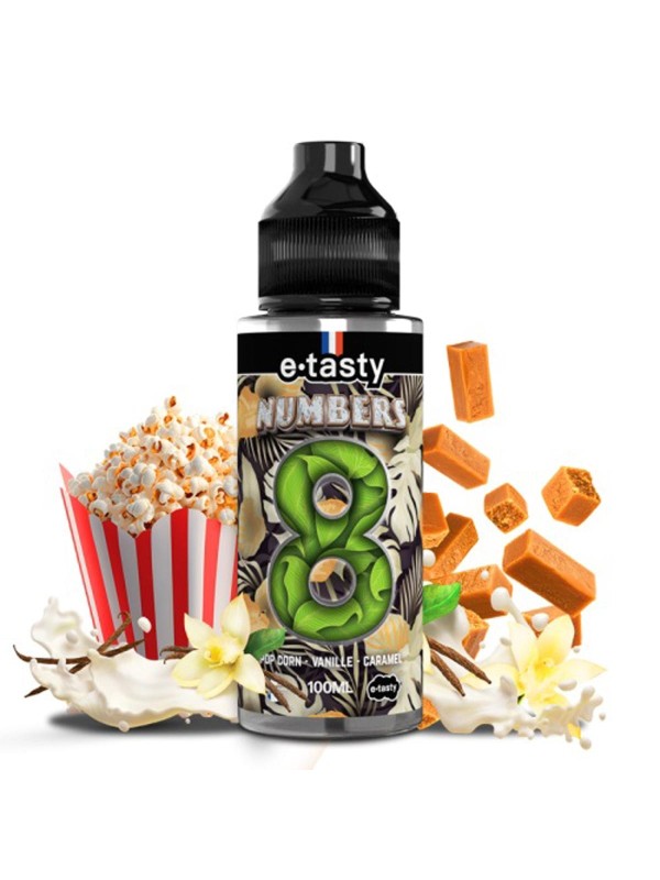 E-Tasty - Number 8 0mg 100mg