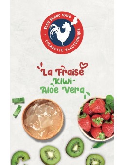 La Fraise Kiwi Aloe Vera 0mg 50ml